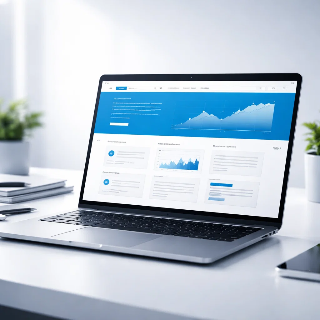 Professional laptop setup